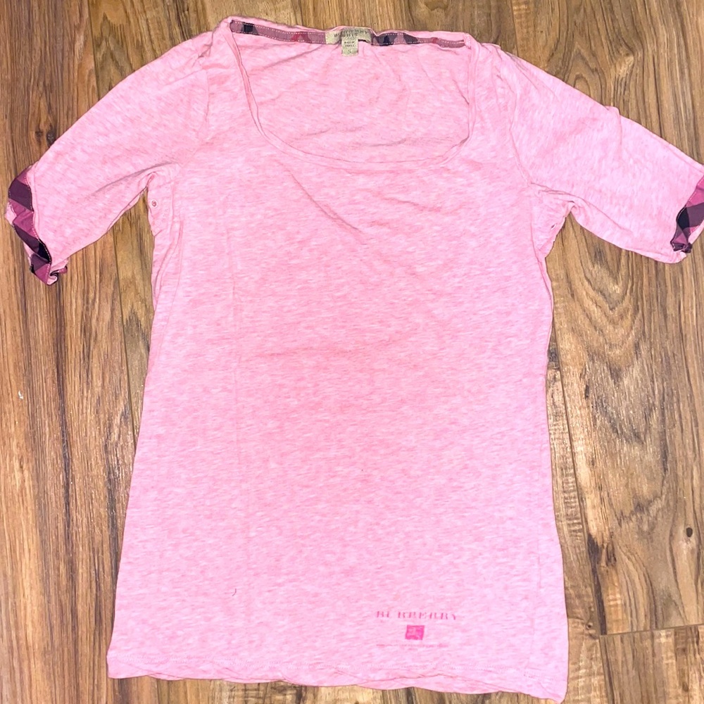BURBERRY BRIT VINTAGE TEE SZ small